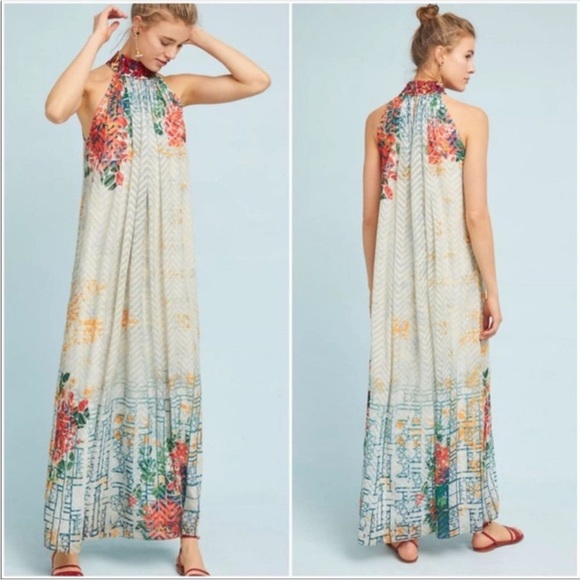 Anthropologie Dresses & Skirts - Anthropologie Bhanuni by Byoti Marilla maxi dress XS